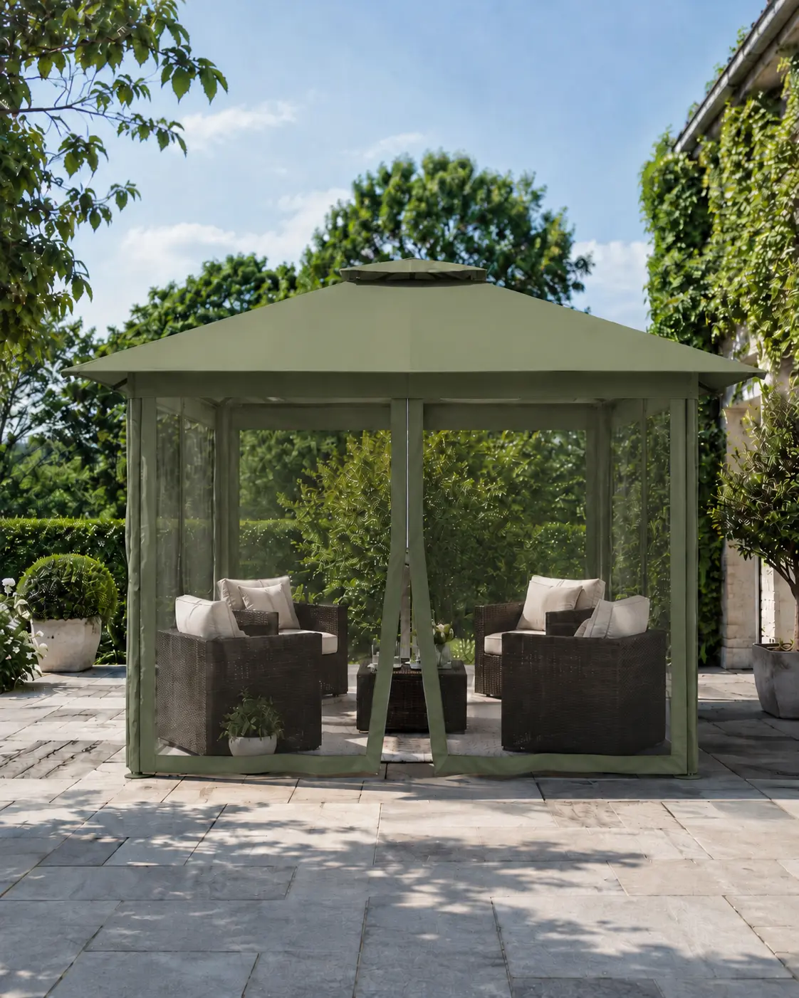PAVEA Haven 3M gazebo, 3×3m (9m²)